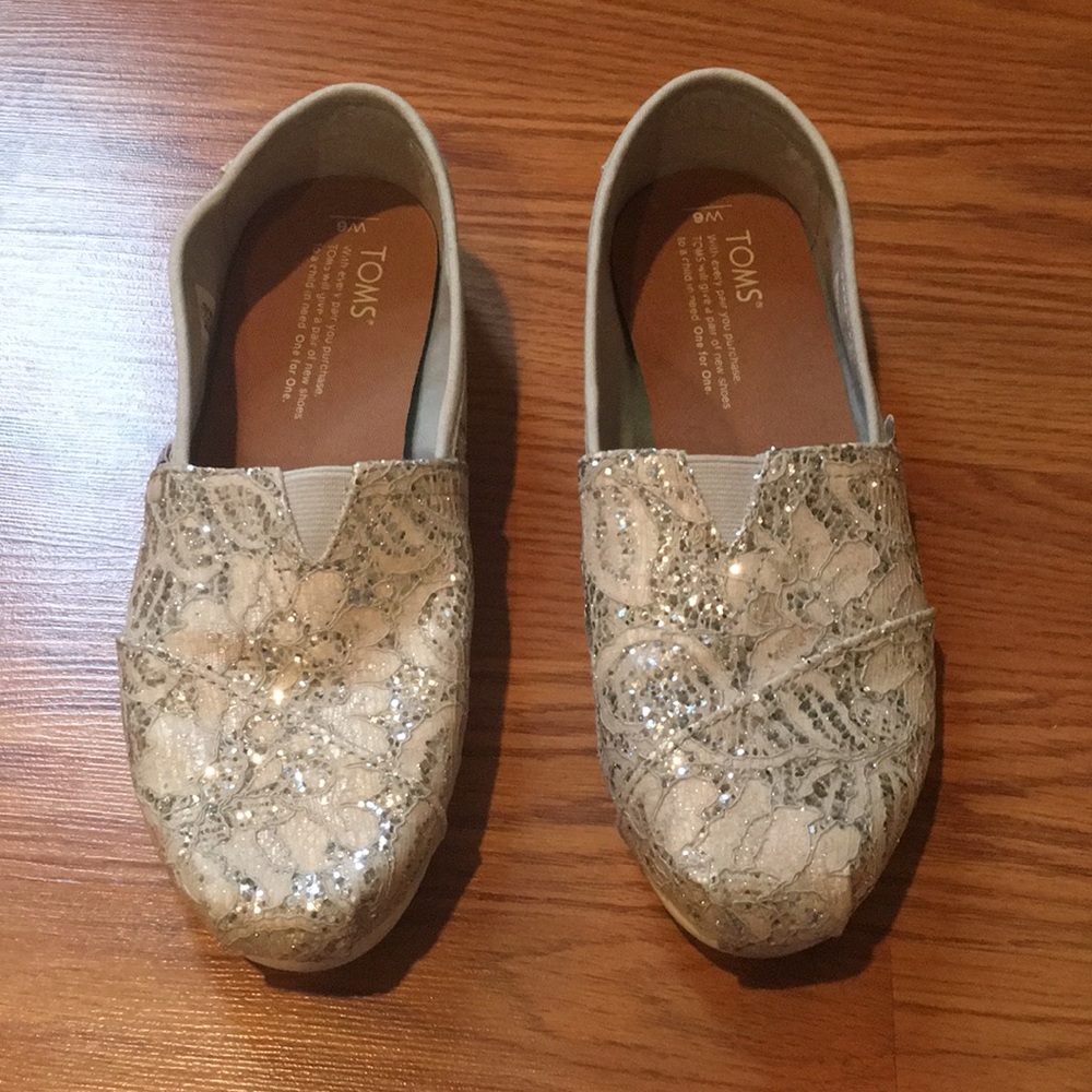 Sparkly Toms!
